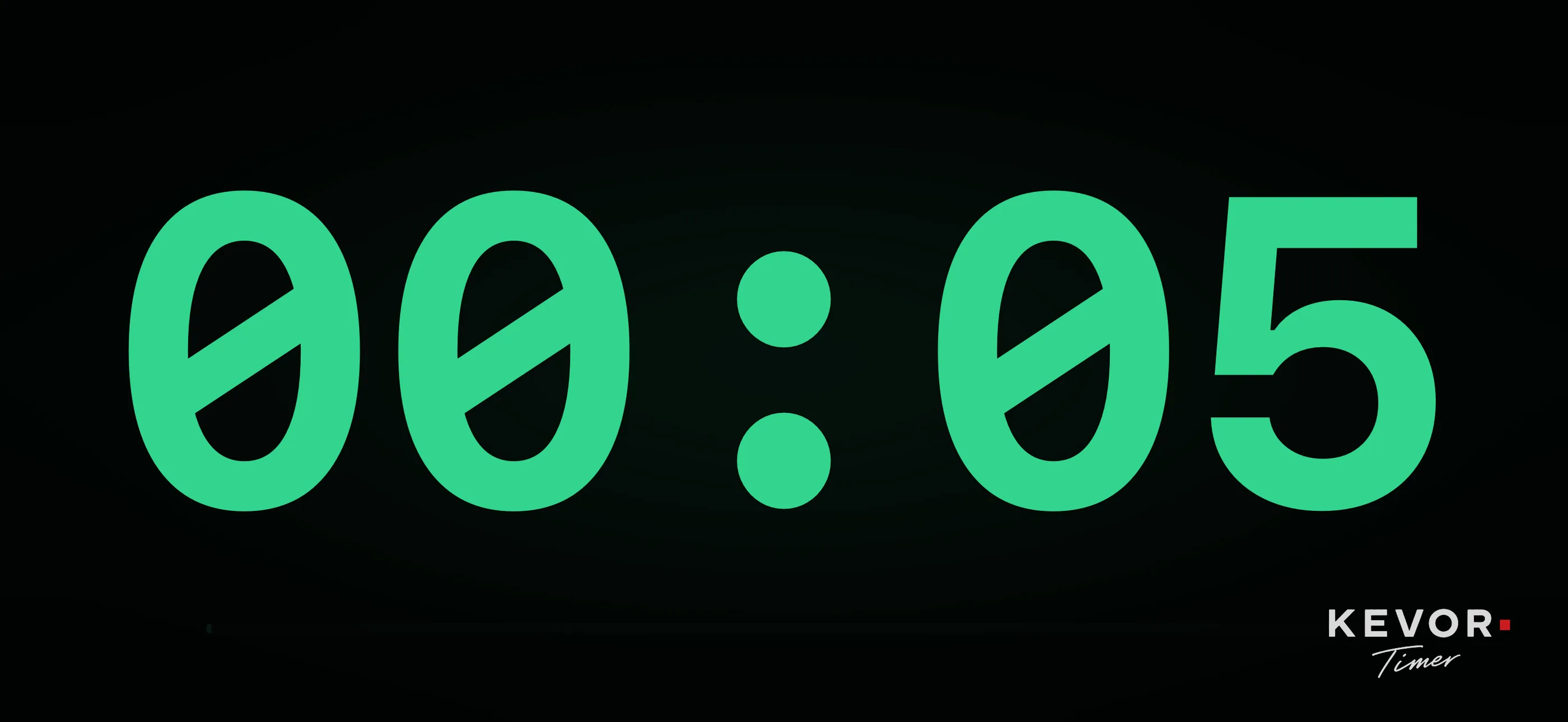 El reloj a pantalla completa con el iPhone en horizontal